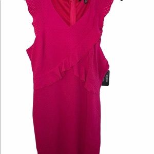 Guess Ruffled Sheath Dress